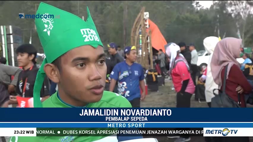Indonesia Raih Green Jersey di Tour de Banyuwangi Ijen 2018