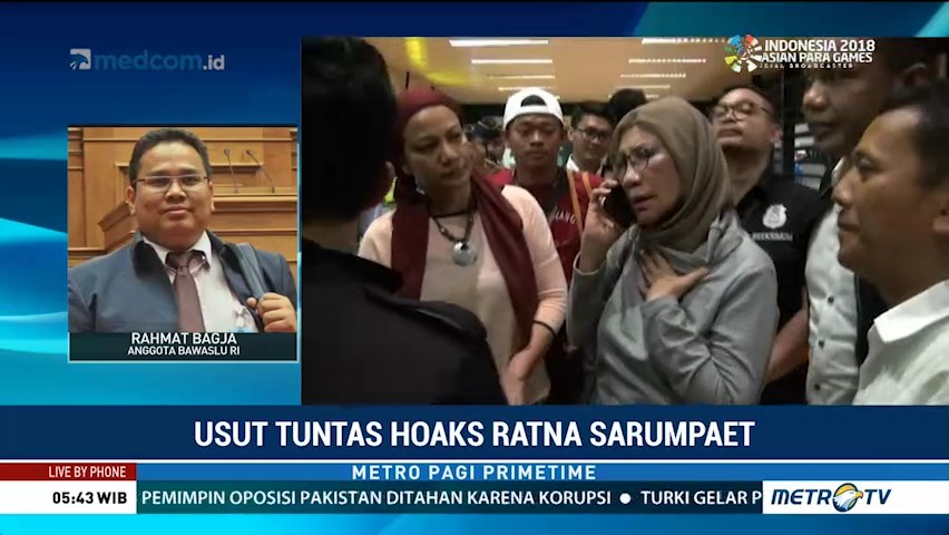 Usut Tuntas Hoaks Ratna Sarumpaet