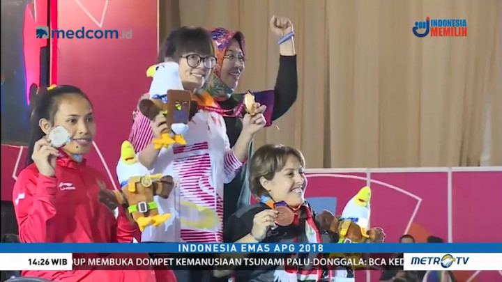 Ni Nengah Widiasih Raih Perak Angkat Berat