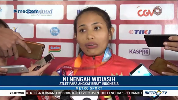 Ni Nengah Widiasih Bersyukur Raih Medali Perak