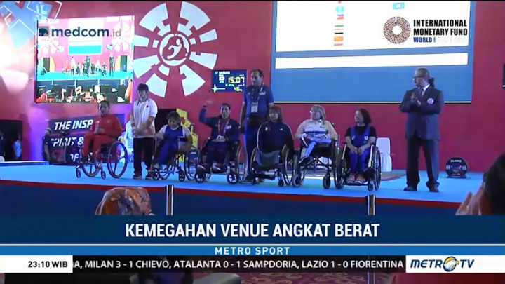 Kemegahan Venue Angkat Berat