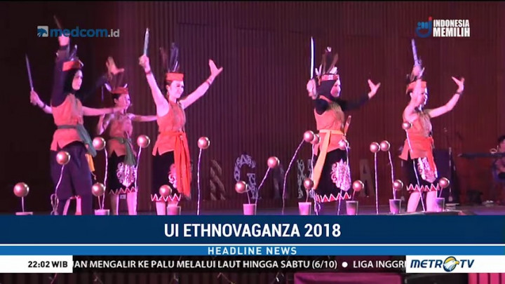 Ragam Budaya Indonesia Dipamerkan di UI Ethnovaganza 2018