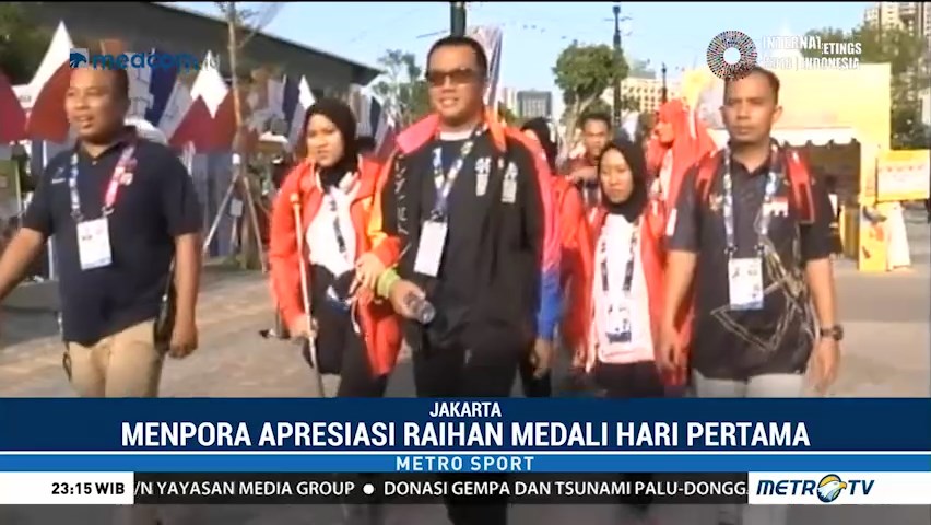 Menpora Apresiasi Raihan Medali Tim Paralimpik Indonesia di Hari Pertama