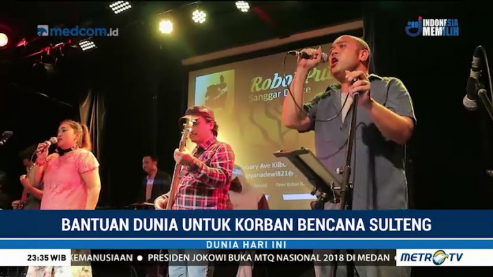 WNI di Australia Gelar Aksi Solidaritas untuk Lombok & Palu