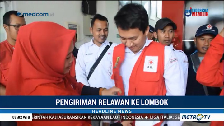 PMI Jawa Tengah Kirim Relawan ke Lombok