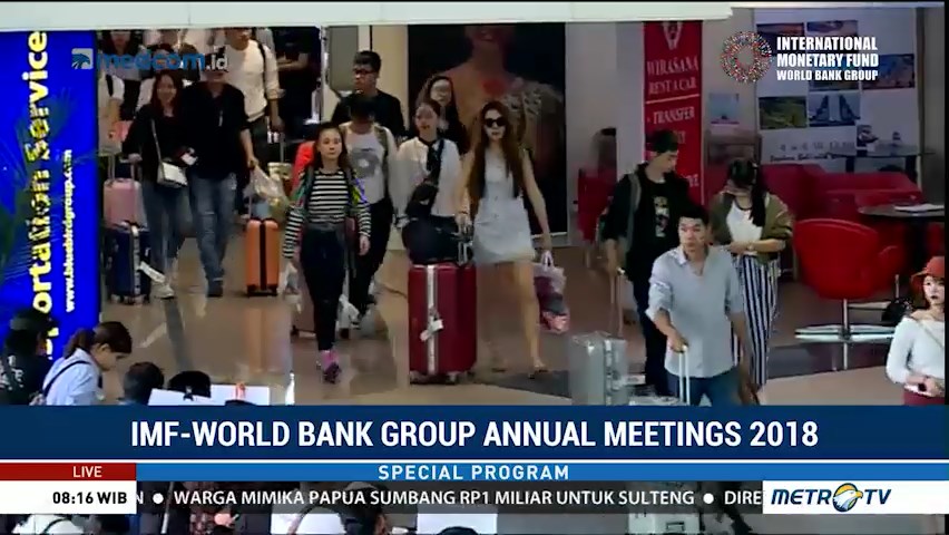 Kesiapan Bandara Ngurah Rai Sambut Delegasi IMF-World Bank 2018