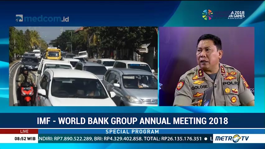 Rekayasa Lalu Lintas Diberlakukan saat Pertemuan IMF-World Bank