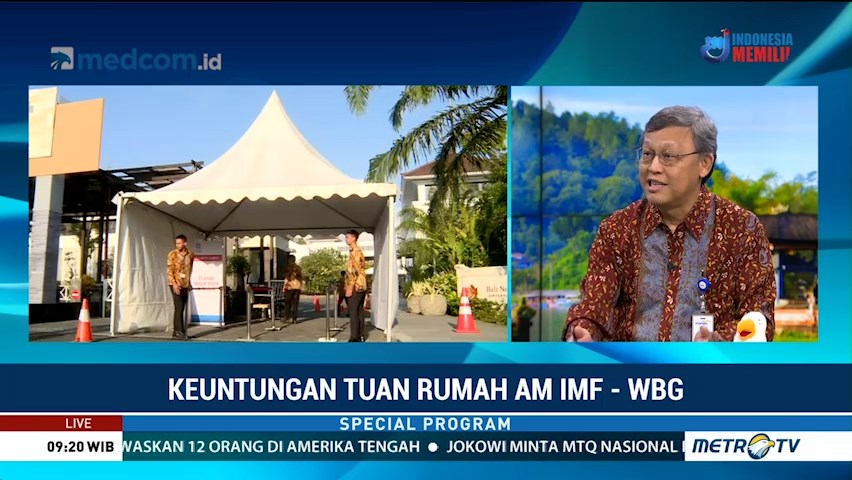 Keuntungan Tuan Rumah Pertemuan IMF-World Bank (1)