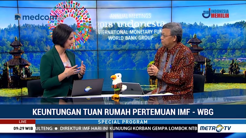 Keuntungan Tuan Rumah Pertemuan IMF-World Bank (2)