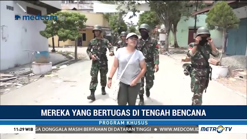Mereka yang Bertugas di Tengah Bencana