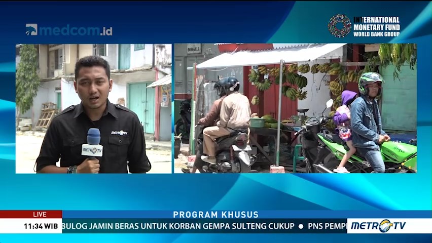 Aktivitas Ekonomi di Donggala Mulai Menggeliat