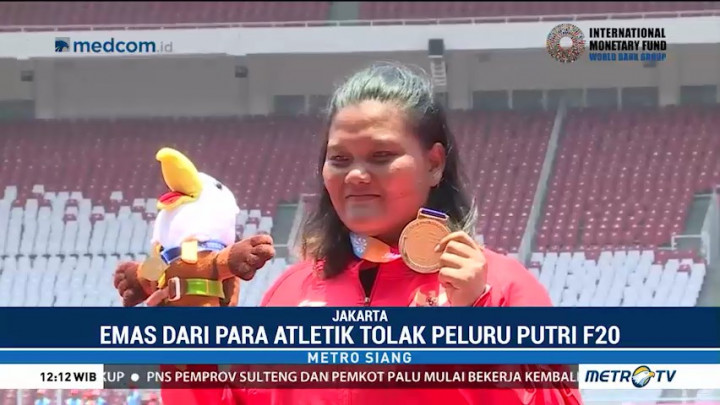 Tolak Peluru Putri Sumbang Emas Kedua untuk Indonesia