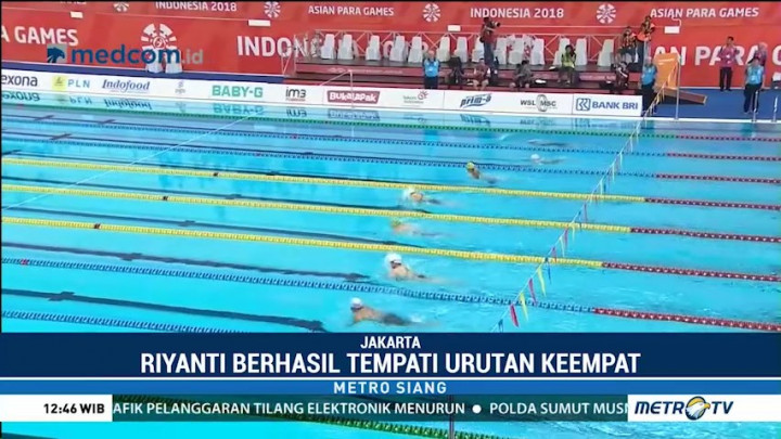 Riyanti Pastikan Diri Melaju ke Partai Final Para Renang