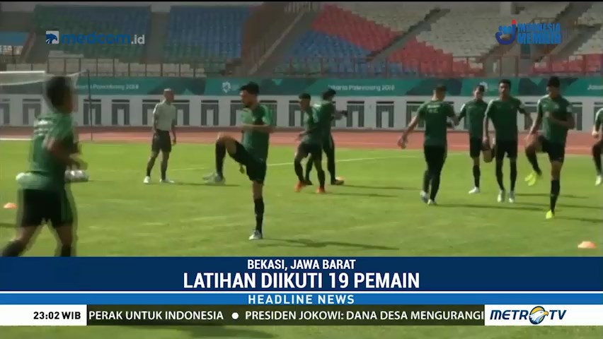 Timnas Senior Gelar Latihan Perdana