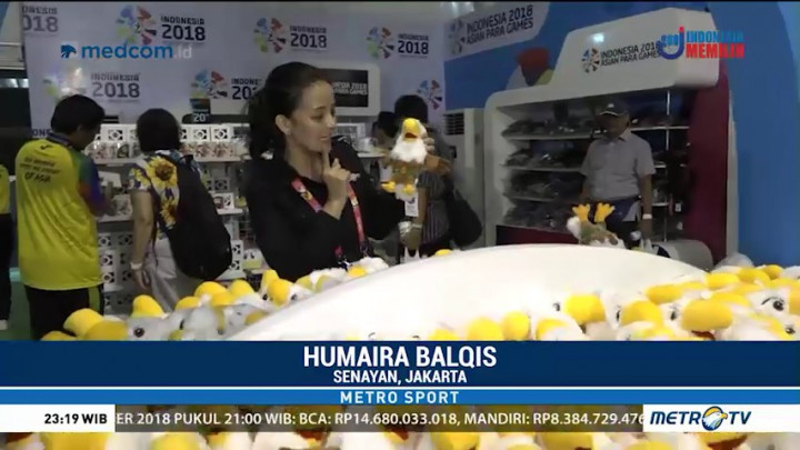 Berburu Suvenir Asian Para Games 2018