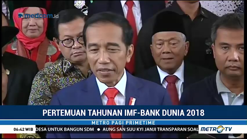 Jokowi: Pertemuan IMF-World Bank Jadi Rebutan Semua Negara