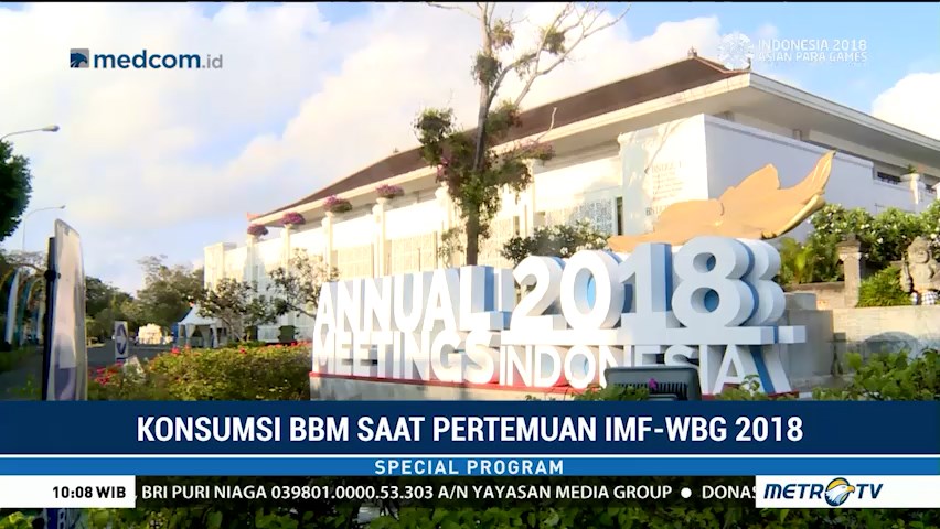 Pertamina Antisipasi Lonjakan Konsumsi BBM saat Pertemuan IMF-WB