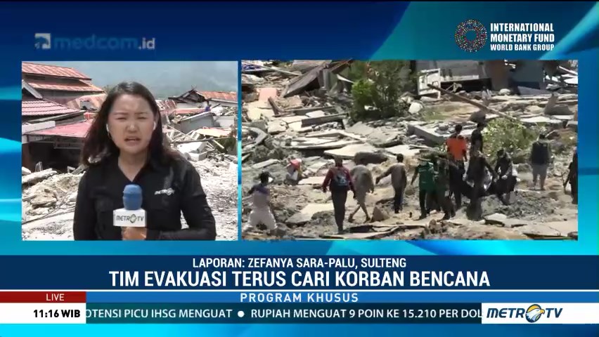 Proses Evakuasi di Balaroa Terkendala Medan yang Sulit