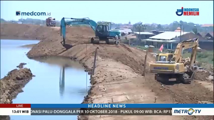 Pascaambles Tanggul Lumpur Lapindo, Alat Berat Mulai Dioperasikan