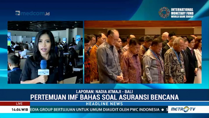 Pertemuan IMF-WB 2018 Bahas soal Asuransi Bencana