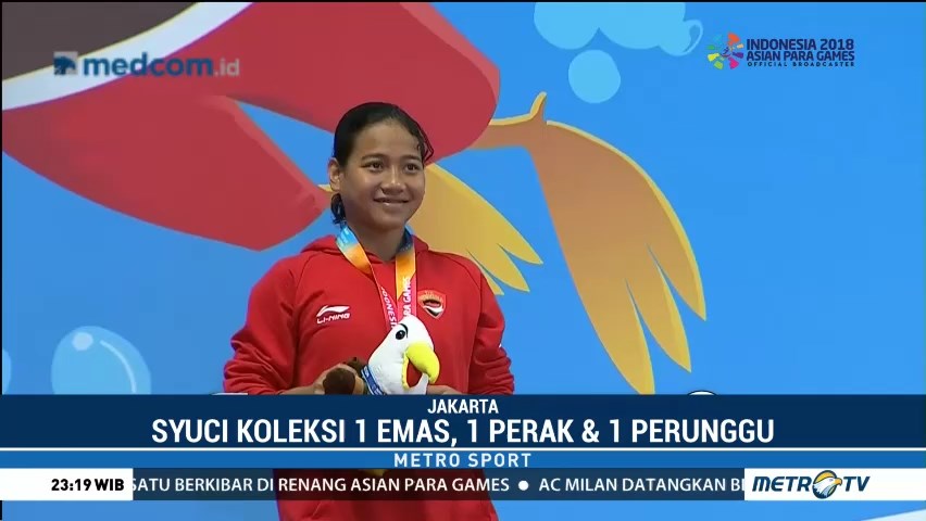 Syuci Indriani Koleksi Medali Ketiga APG 2018