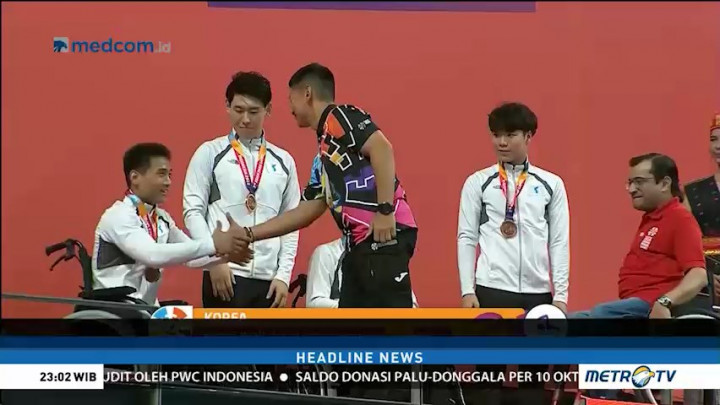 Cetak Sejarah, Tim Korea Bersatu Raih Medali Perdana di Asian Para Games