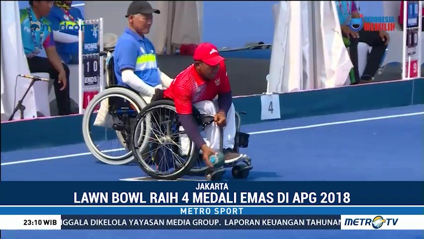 Indonesia Tambah 4 Emas dari Cabor Lawn Bowl