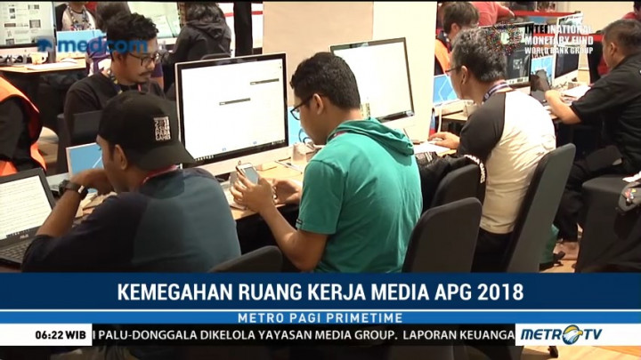 Mengintip Kemegahan Ruang Kerja Media Asian Para Games 2018