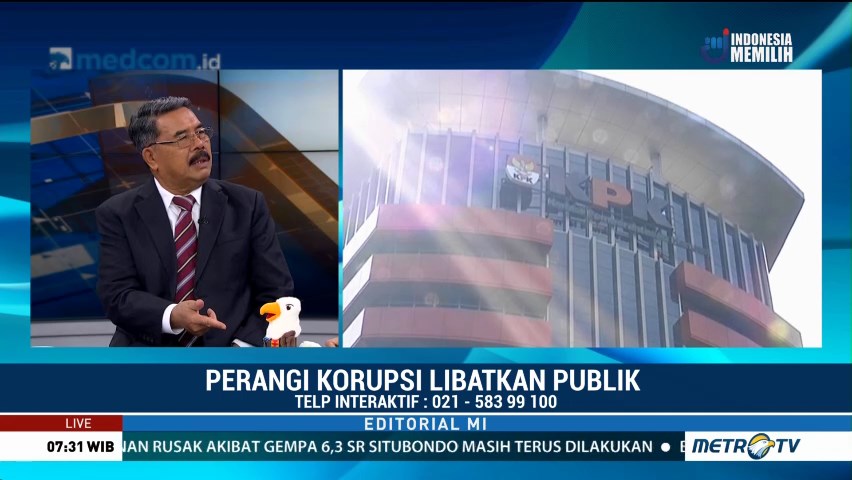 Bedah Editorial MI: Perangi Korupsi Libatkan Publik