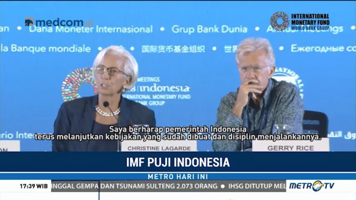 Bos IMF Puji Ekonomi Indonesia