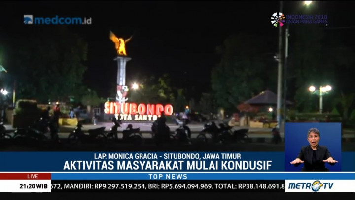 Aktivitas Warga Situbondo Mulai Kondusif Pascagempa