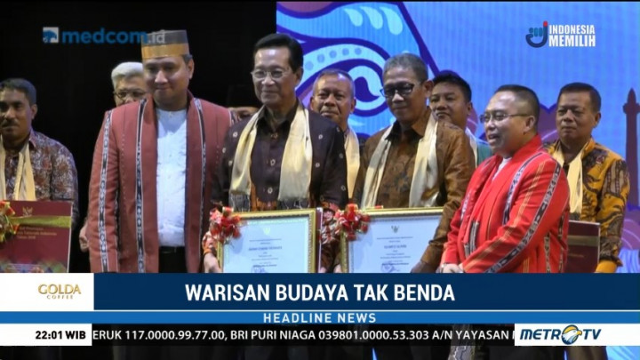 Kemendikbud Tetapkan 225 Warisan Budaya Tak Benda 2018