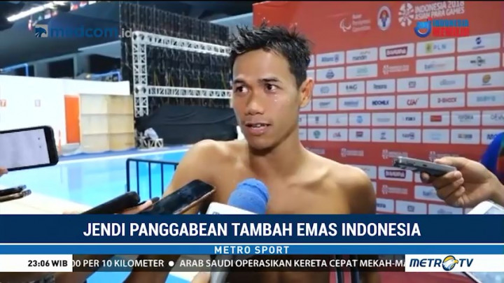 Jendi Pangabean Persembahkan Emas untuk Palu-Donggala