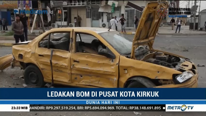 Dua Orang Tewas Akibat Ledakan Bom di Irak