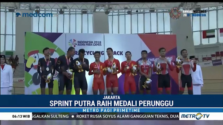 Tim Para Balap Sepeda Raih Dua Medali untuk Indonesia