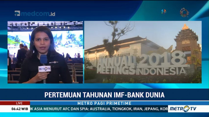 Presiden Jokowi akan Buka Plenary Meeting IMF-World Bank 2018