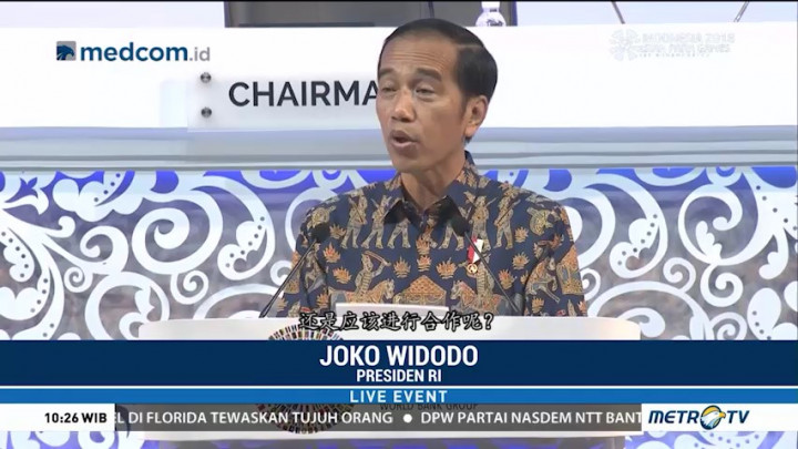 Pidato 'Game of Thrones' Jokowi Gambarkan Situasi Ekonomi Global