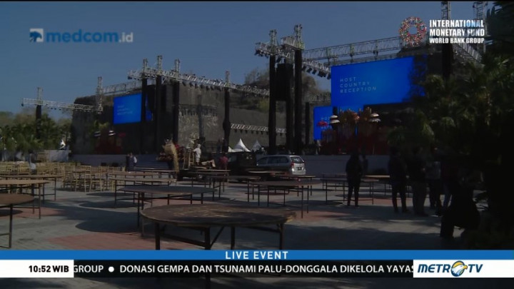 Mengintip Persiapan GWK Jelang Gala Dinner IMF-WB 2018