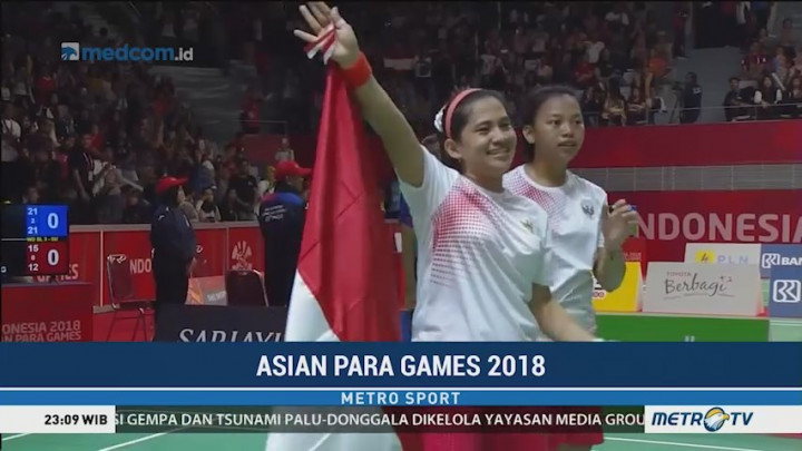 Ganda Putri Cabor Bulu Tangkis Sumbang Emas untuk Indonesia