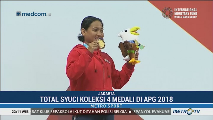 Syuci Indriani Raih Emas Keduanya untuk Indonesia