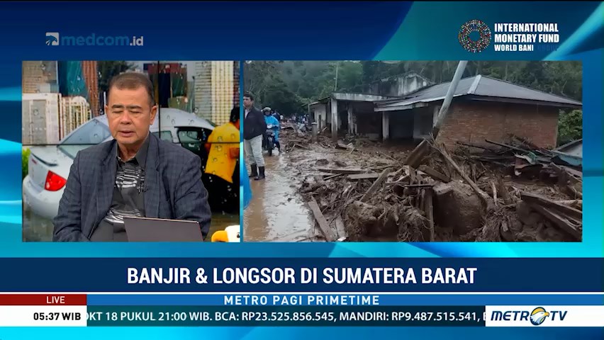 Banjir dan Longsor di Sumbar, 8 Tewas dan 2 Lainnya Hilang