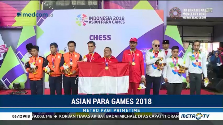 Tim Cabor Catur Raih Total 11 Medali Emas untuk Indonesia