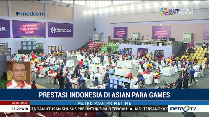 Prestasi Indonesia di Asian Para Games 2018
