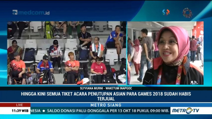 Animo Warga Tonton Penutupan APG 2018 Tinggi