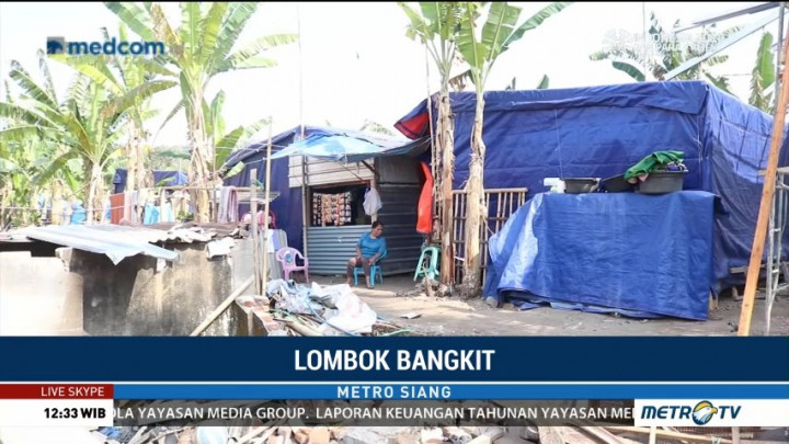 Korban Gempa Lombok Kekurangan Sembako dan Air Bersih