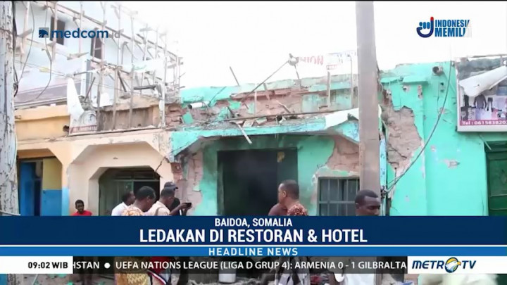11 Orang Tewas Akibat Ledakan Bom di Somalia