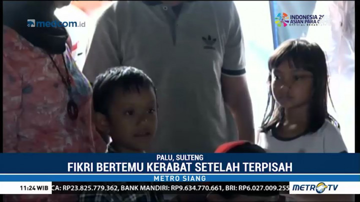 Momen Haru Fikri saat Bertemu Keluarga Setelah Terpisah 2 Minggu