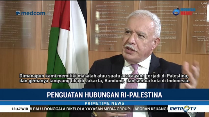 Penguatan Hubungan RI-Palestina