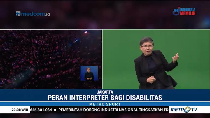 Penerjemah Bahasa Isyarat Ini jadi Sorotan di Penutupan Asian Para Games