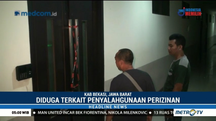 KPK Segel Ruangan di Dinas PUPR Bekasi